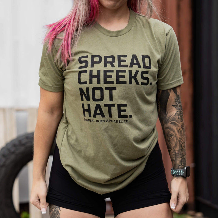 Spread Cheeks. Not Hate. Men's T-Shirt