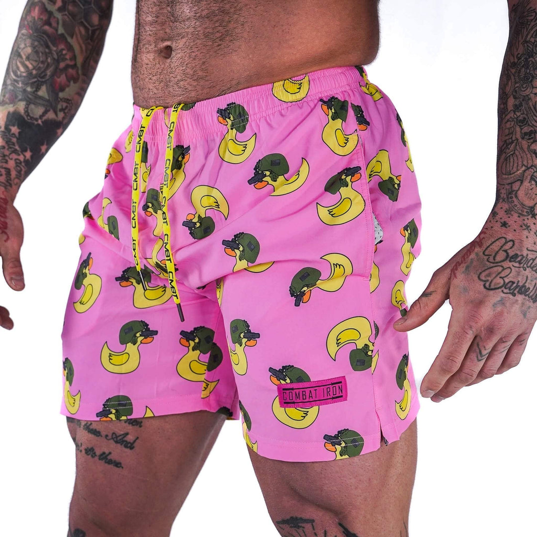 Men's Performance Training Shorts V3 | 5.5" Inseam | Pink Tactiduck