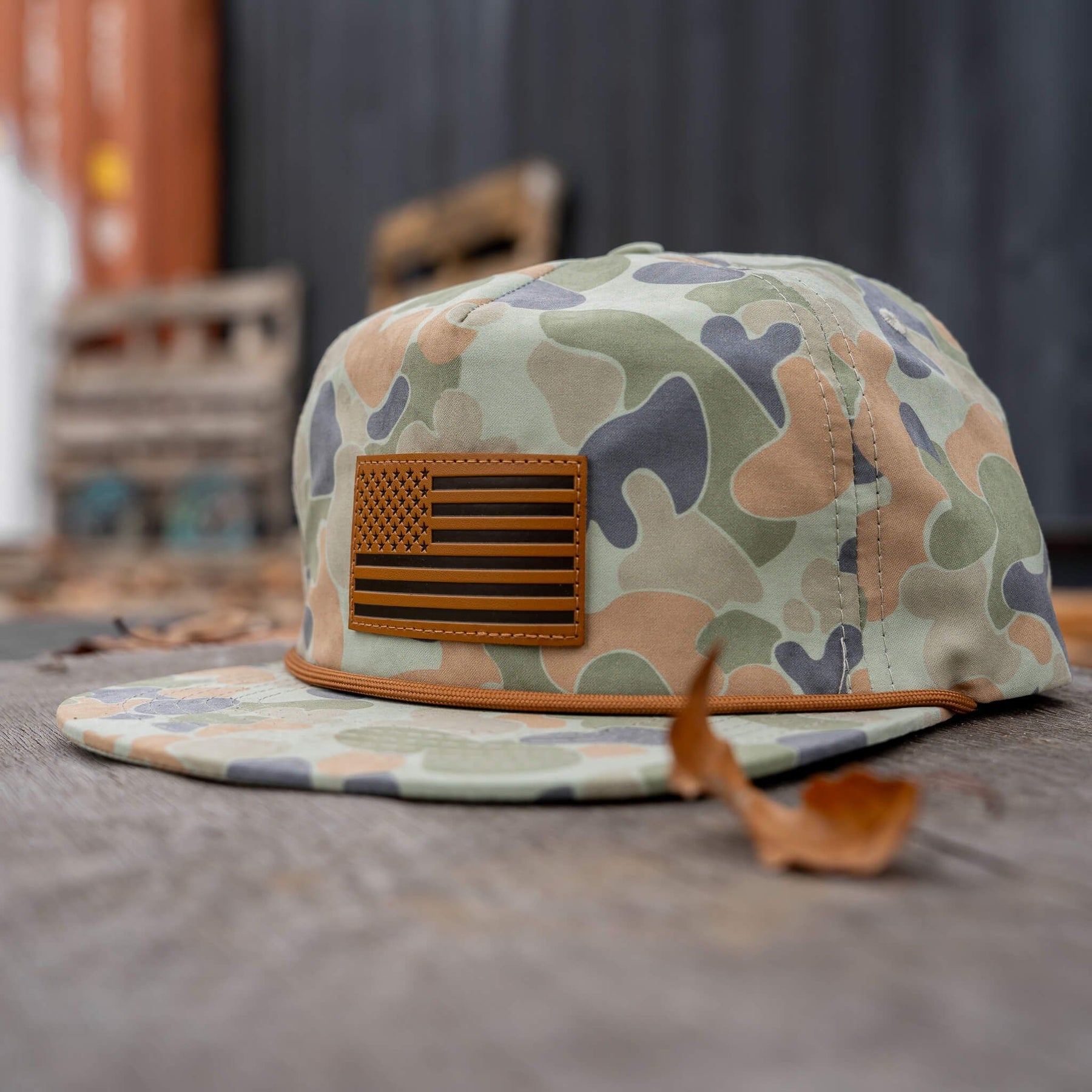 Crushable Combat | Iron Camo Duck Frogskin Outdoors Apparel Snapback