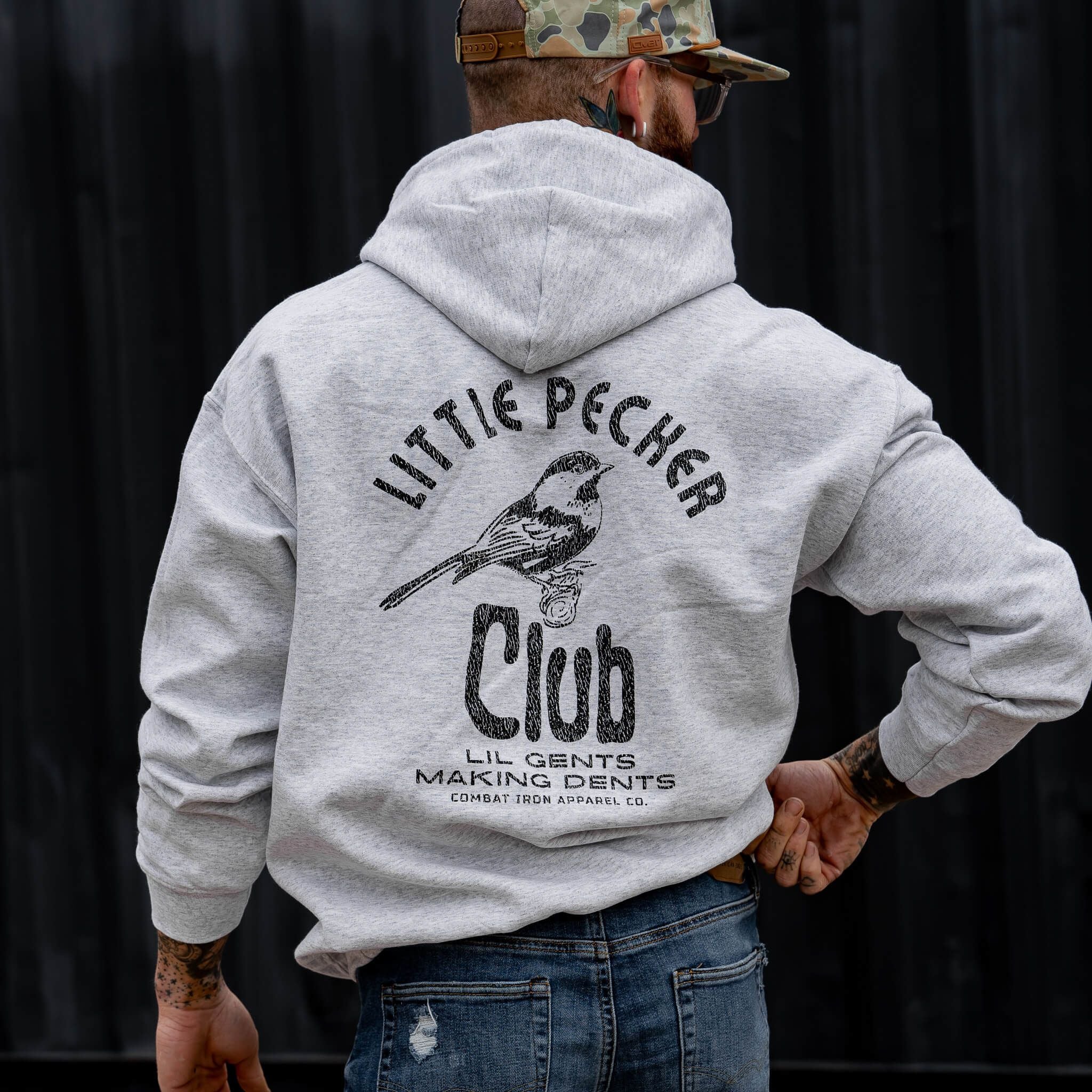 LITTLE PECKER CLUB FLEECE LINED HOODIE