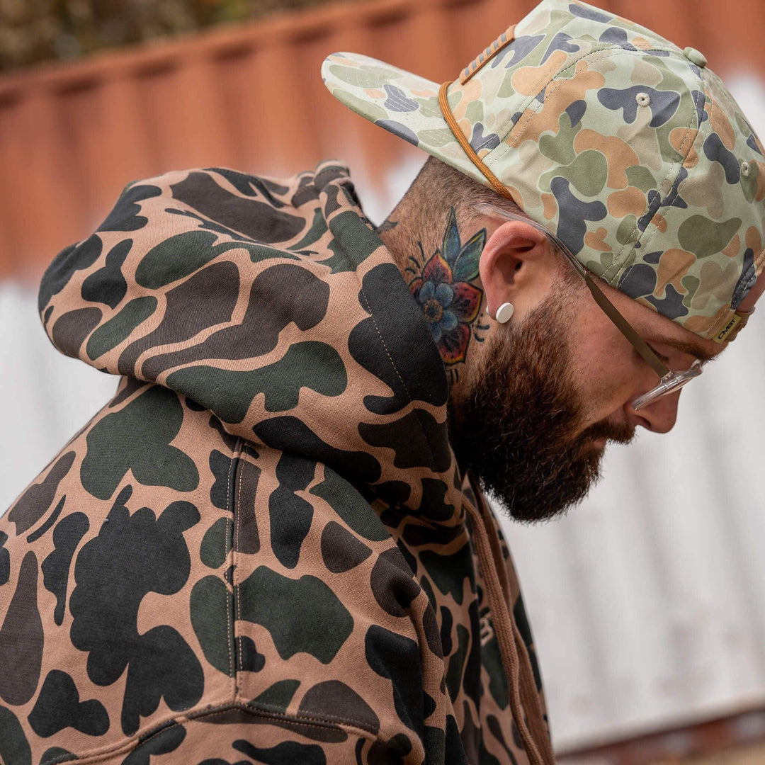 MEN'S HEAVYWEIGHT CMBT FLEECE HOODIE | DUCK CAMO