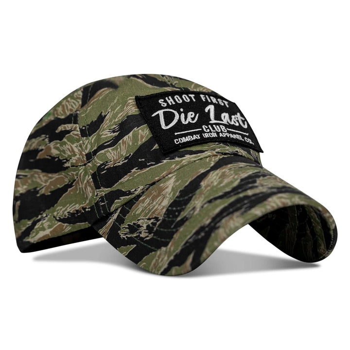 Shoot First. Die Last. Club Patch Low Profile Ripstop Flex Hat