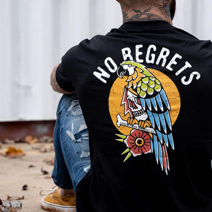 No Regrets Pirate Men's T-Shirt