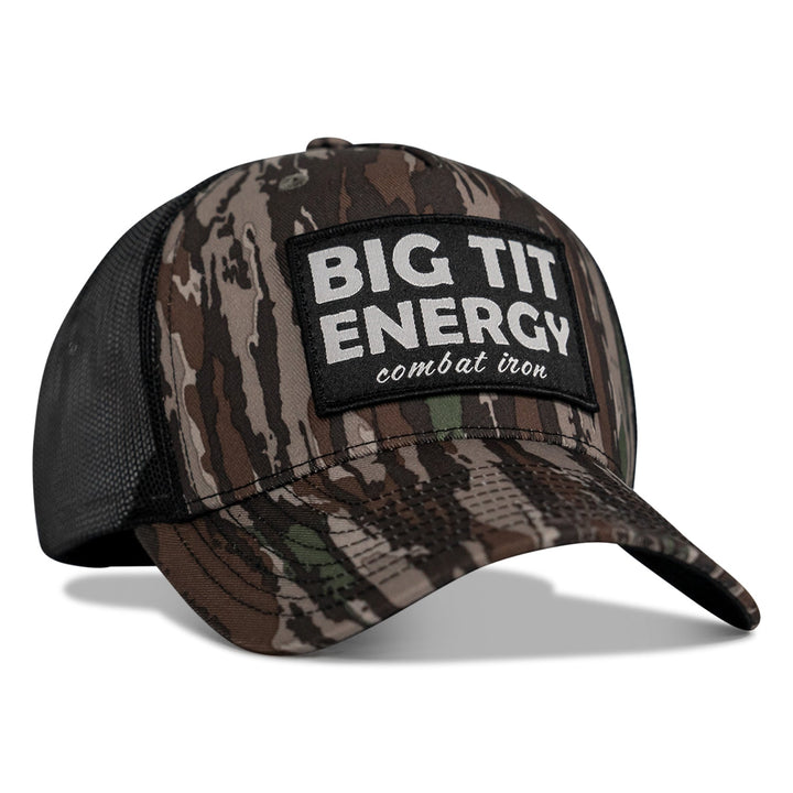 Big Tit Energy Patch Mesh Snapback Hat