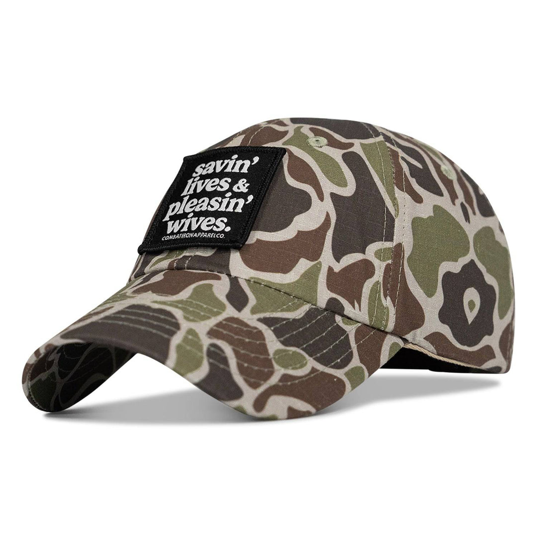 Ripstop Savin' Lives & Pleasin' Wives Low Pro Operator Hat