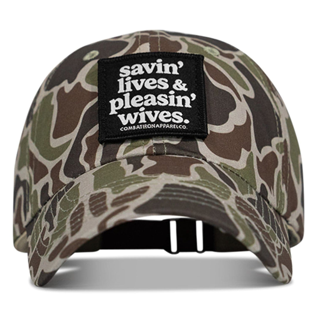 Ripstop Savin' Lives & Pleasin' Wives Low Pro Operator Hat