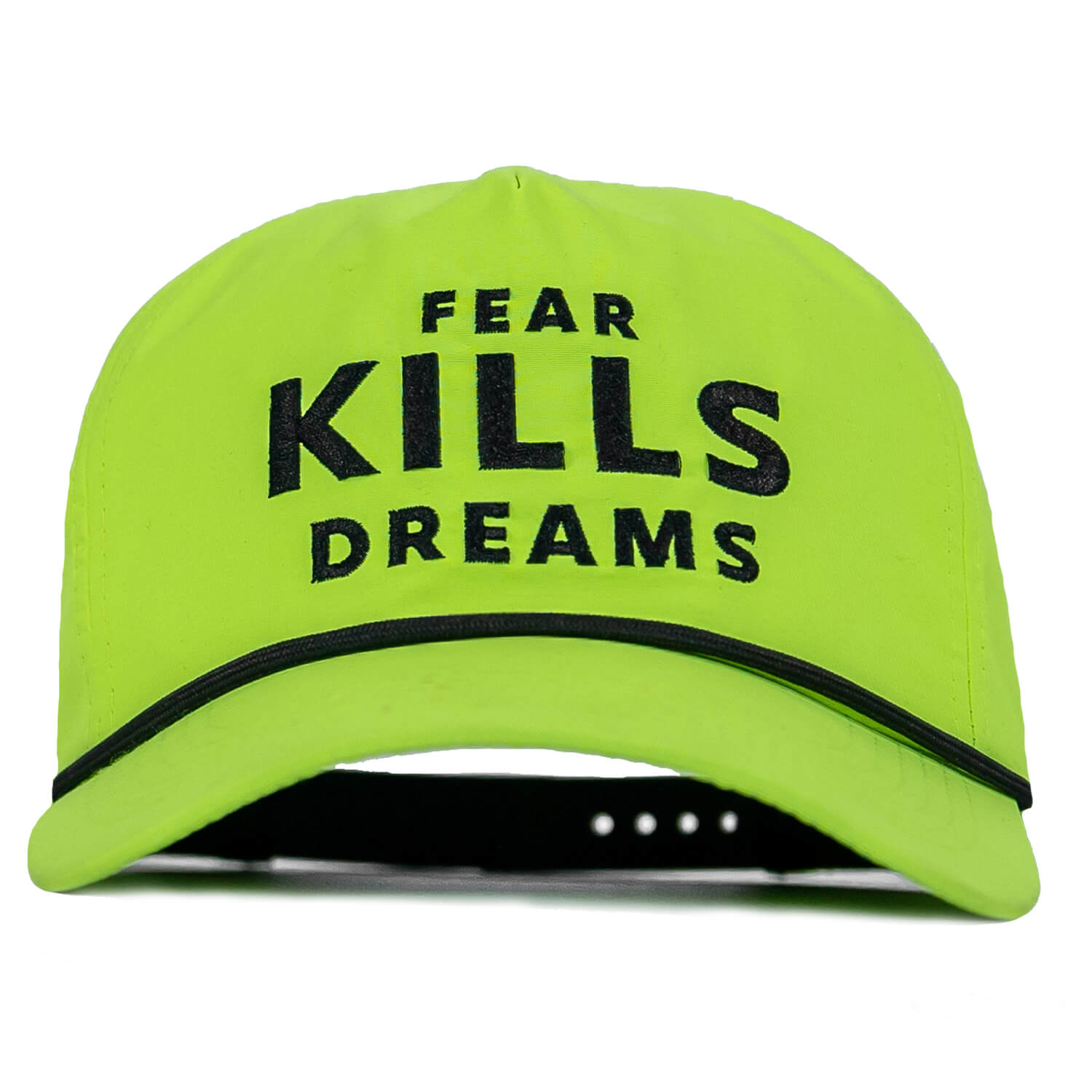 FEAR KILLS DREAMS CRUSHABLE ROPE SNAPBACK HAT