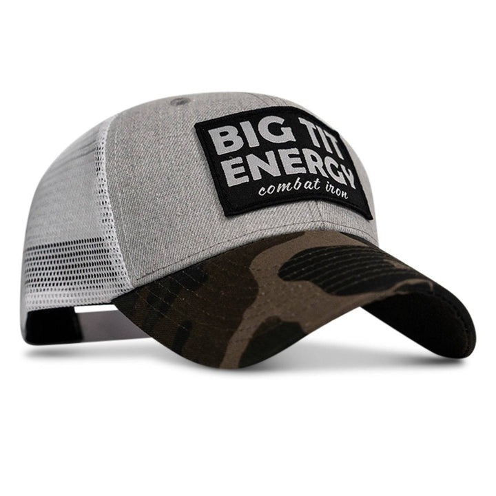 Big Tit Energy Patch Mesh Snapback Hat