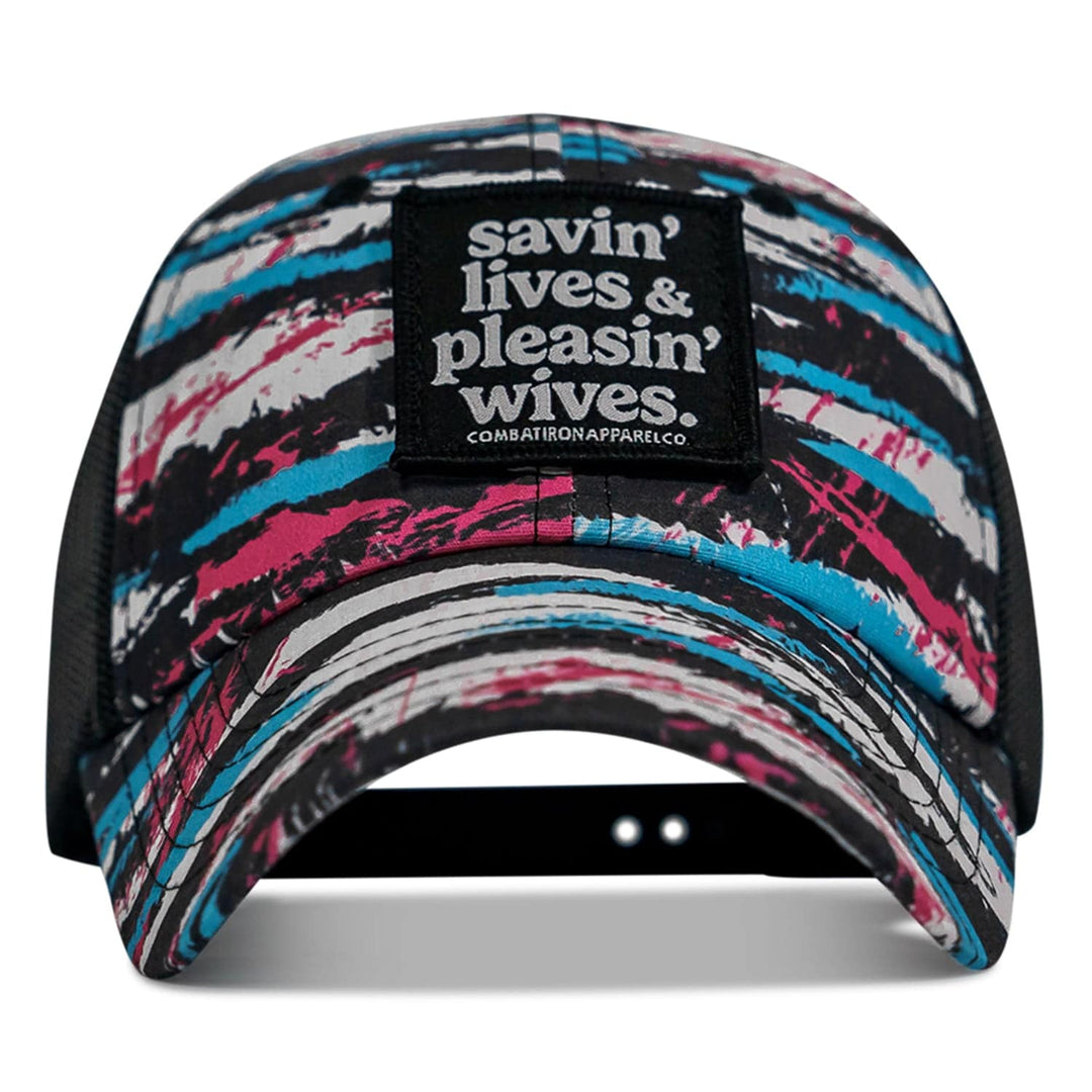 Ripstop Savin' Lives & Pleasin' Wives Low Pro Snapback