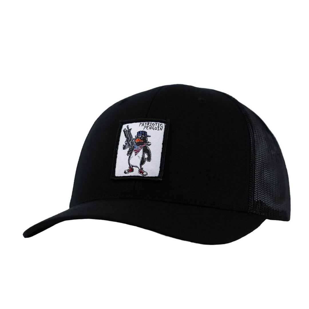 Patriotic Penguin Patch Snapback Hat