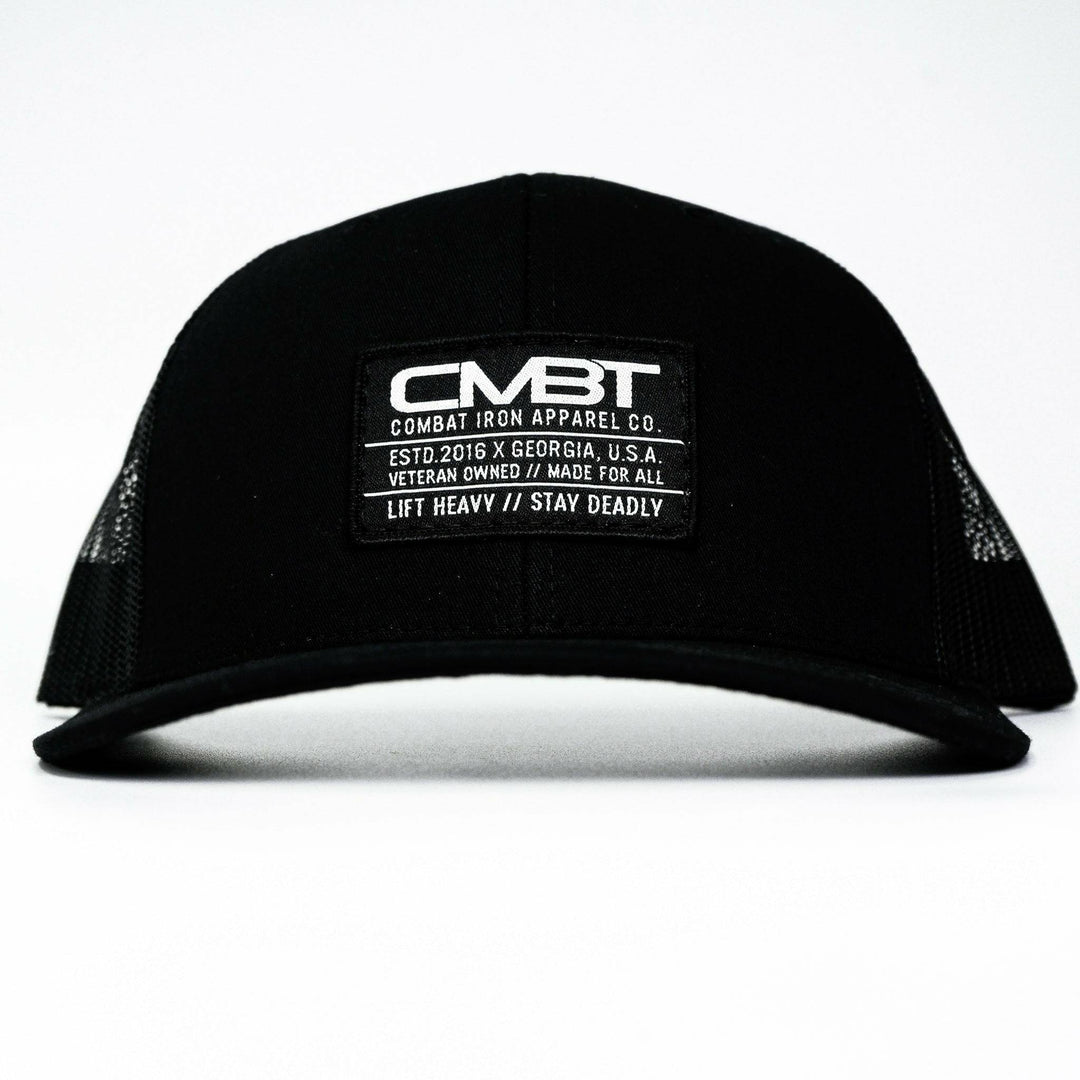 Branded CMBT Labeled Mid-Profile Snapback Hat