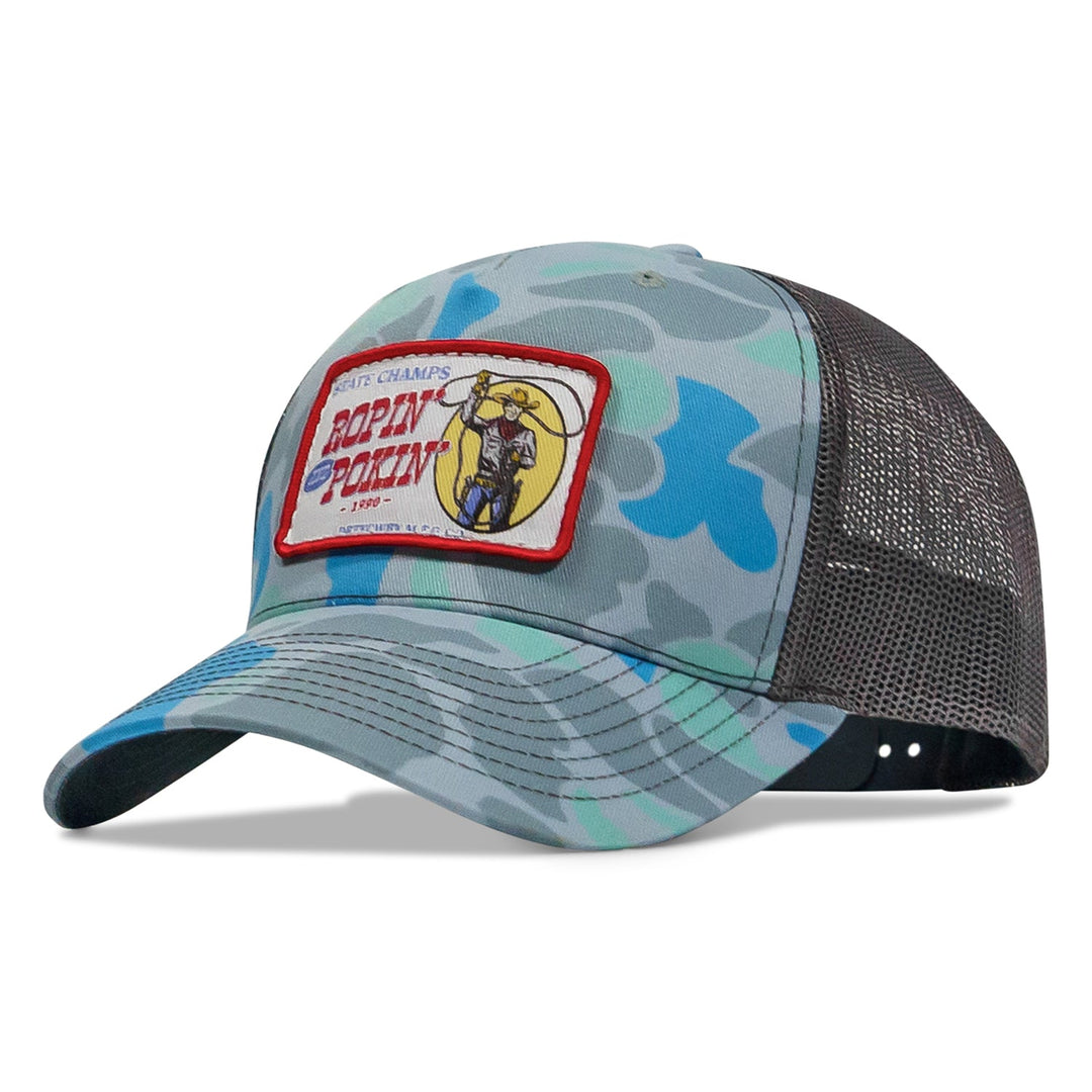 Ropin' and Pokin' Dirty Cowboys Patch SnapBack Hat