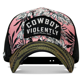 Cowboy Violently Patch Original Ripstop Classic Snapback Hat