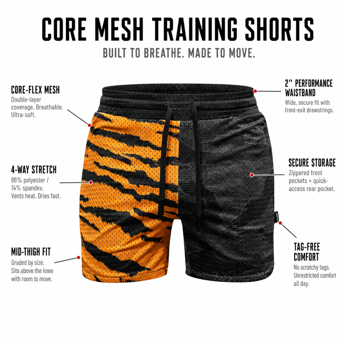 CORE MESH Trainers | 5"