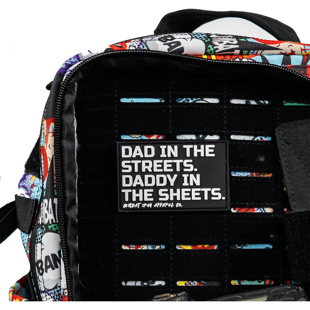 Dad In The Street. Daddy In The Sheets. PVC Patch