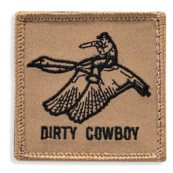 Dirty Cowboy Original Velcro Patch - DIRTY COWBOY MFG