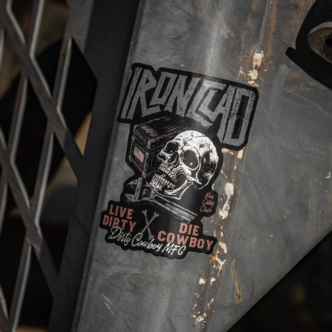 Ironclad Decal Sticker - DIRTY COWBOY MFG