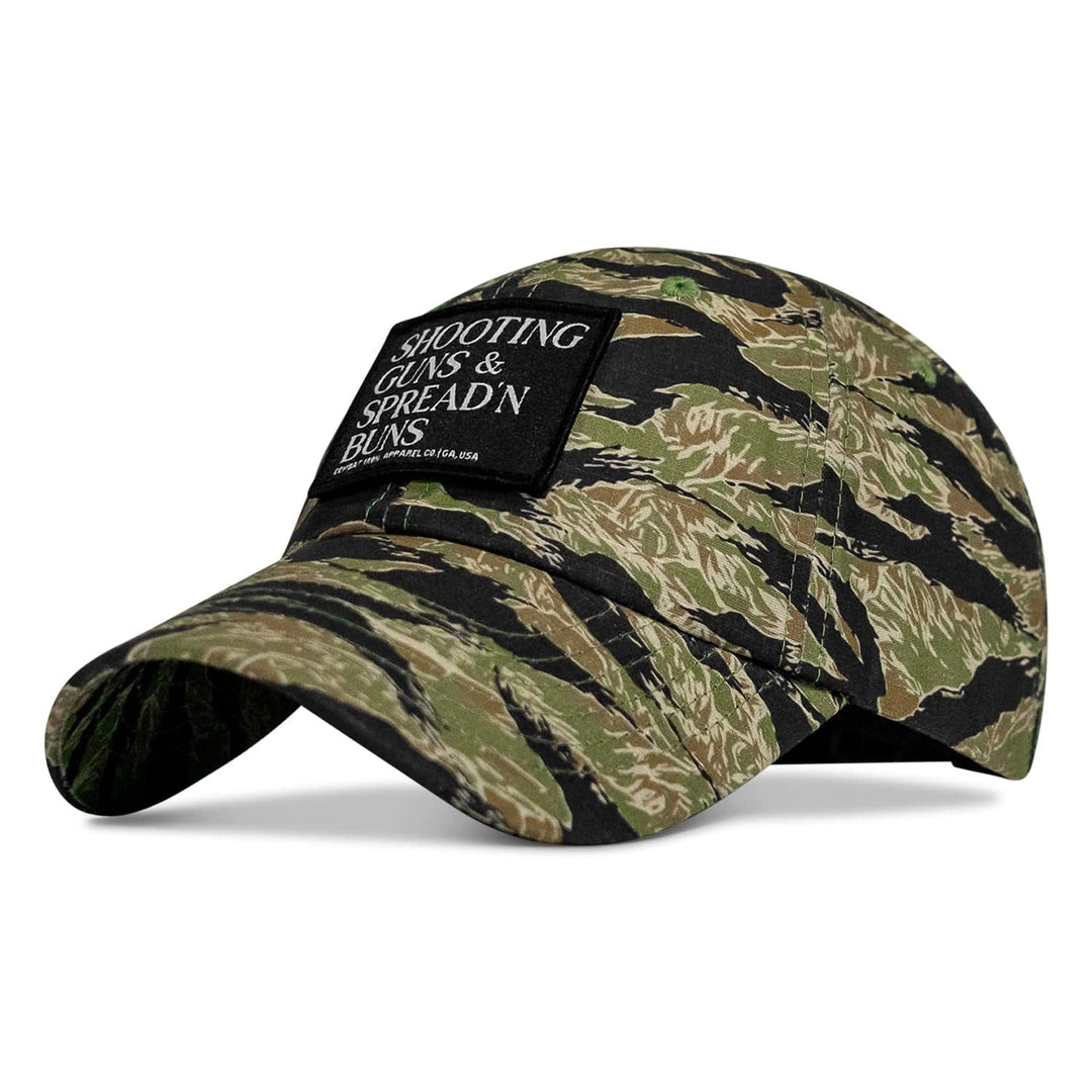 Shooting Guns & Spread'n Buns Patch RipStop Low Pro Hat