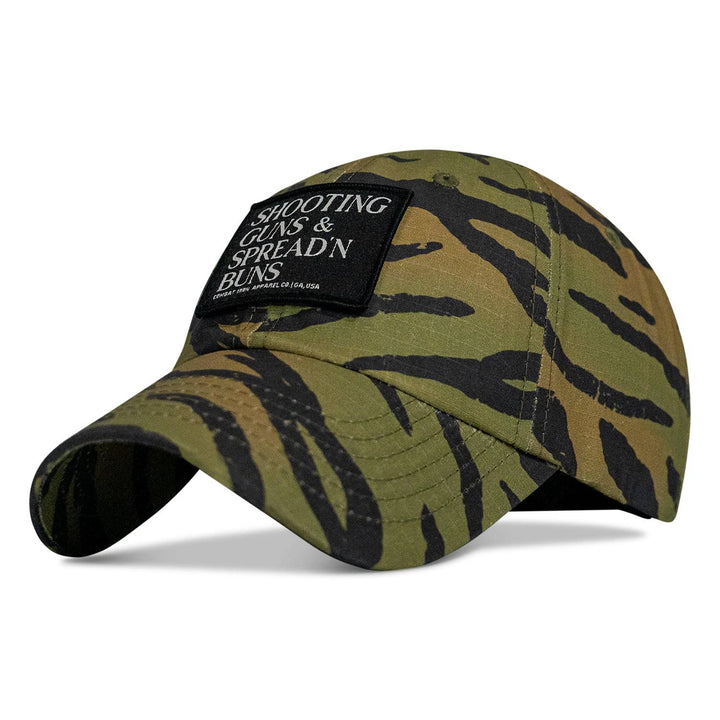 Shooting Guns & Spread'n Buns Patch RipStop Low Pro Hat