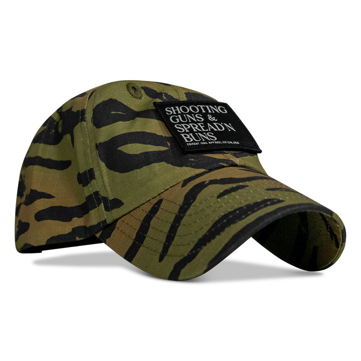 Shooting Guns & Spread'n Buns Patch RipStop Low Pro Hat