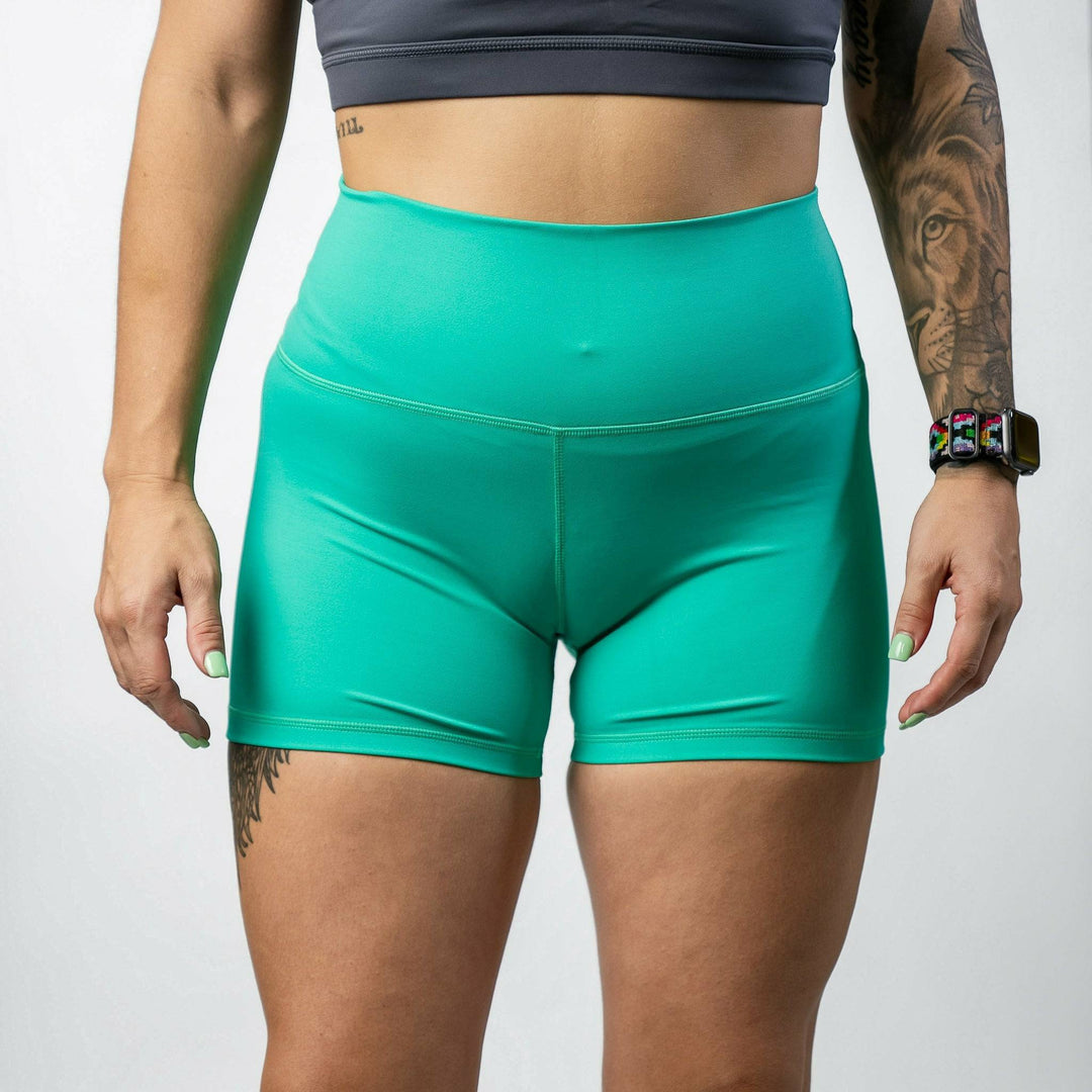 HIGH WAISTED LADIES V1 COMPRESSION SHORTS - SEXY YET SAVAGE COLLECTION