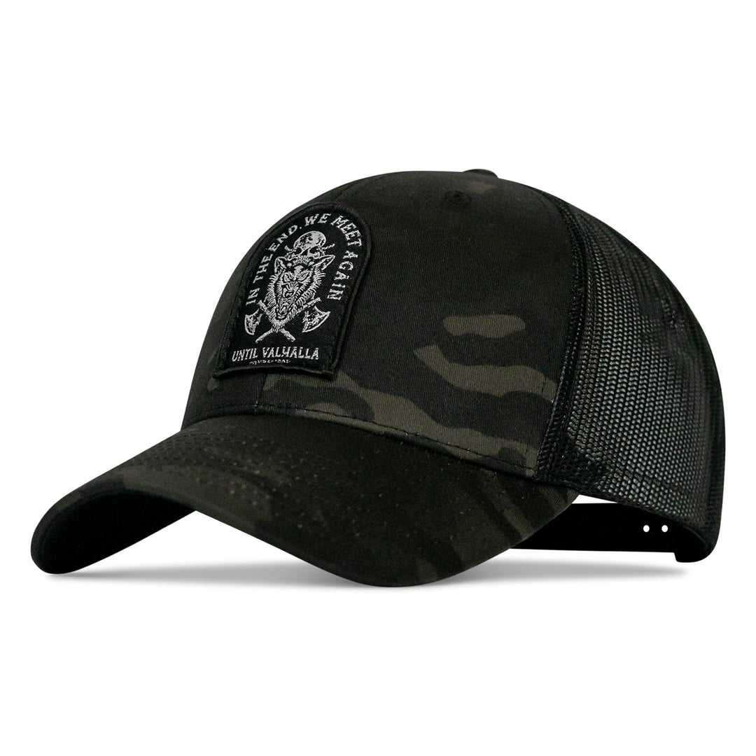 In The End, We Meet Again - Until Valhalla Patch SnapBack HAT