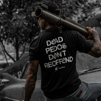 Dead Pedos Don’t Reoffend Men’s Graphic T-Shirt