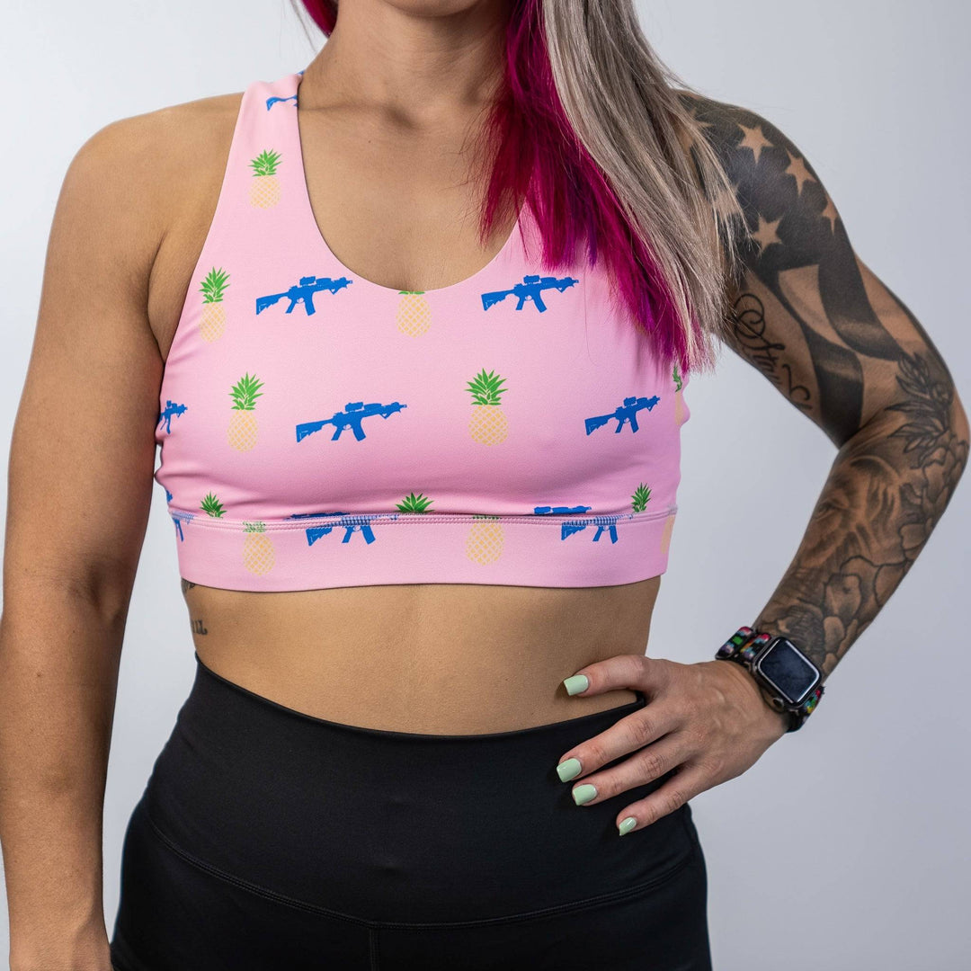 ESSENTIAL WIDE STRAP SPORTS BRA