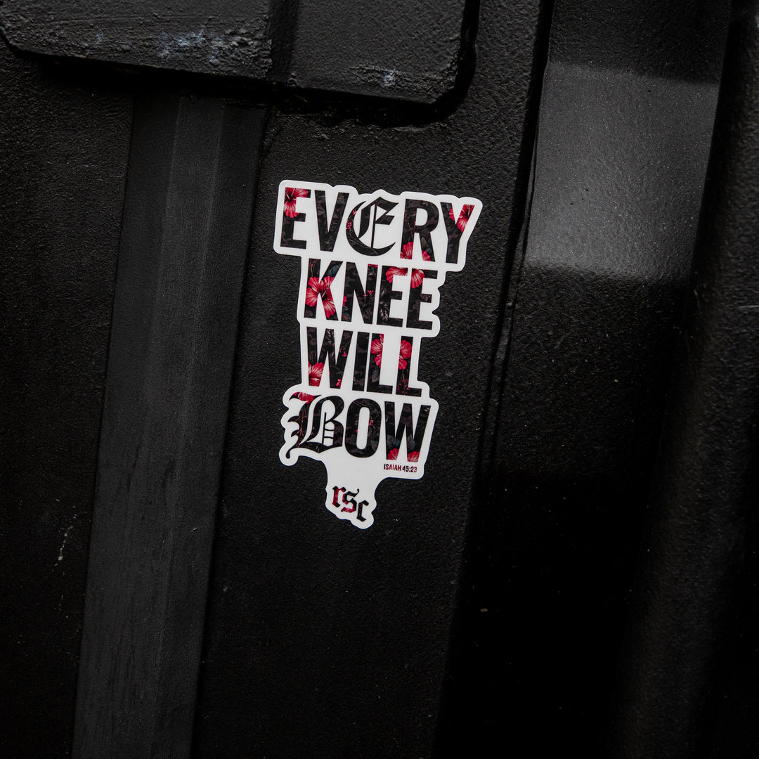 Every Knee Will Bow Decal