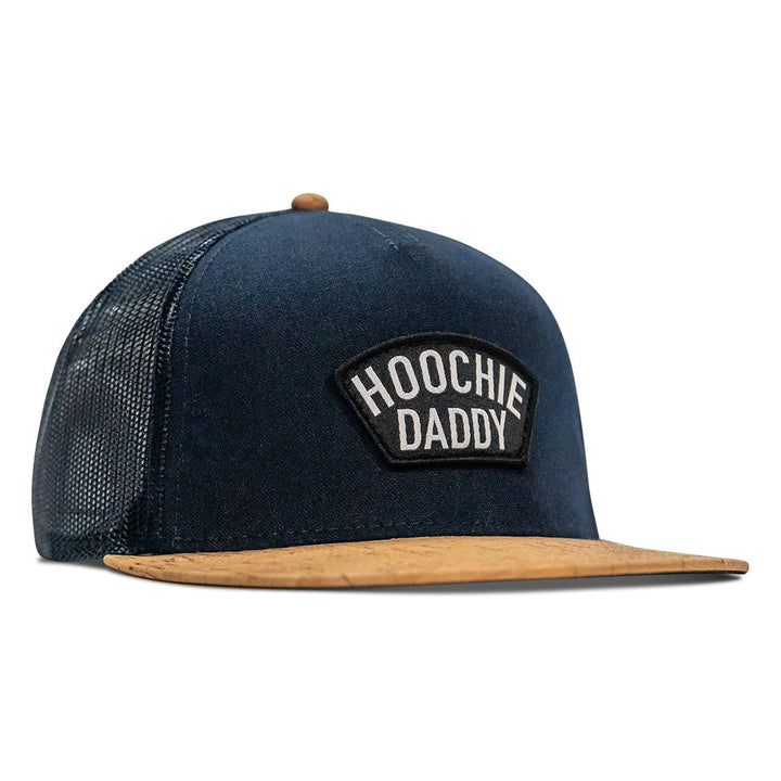 Hoochie Daddy Arched Patch Mesh Snapback Flatbill Hat