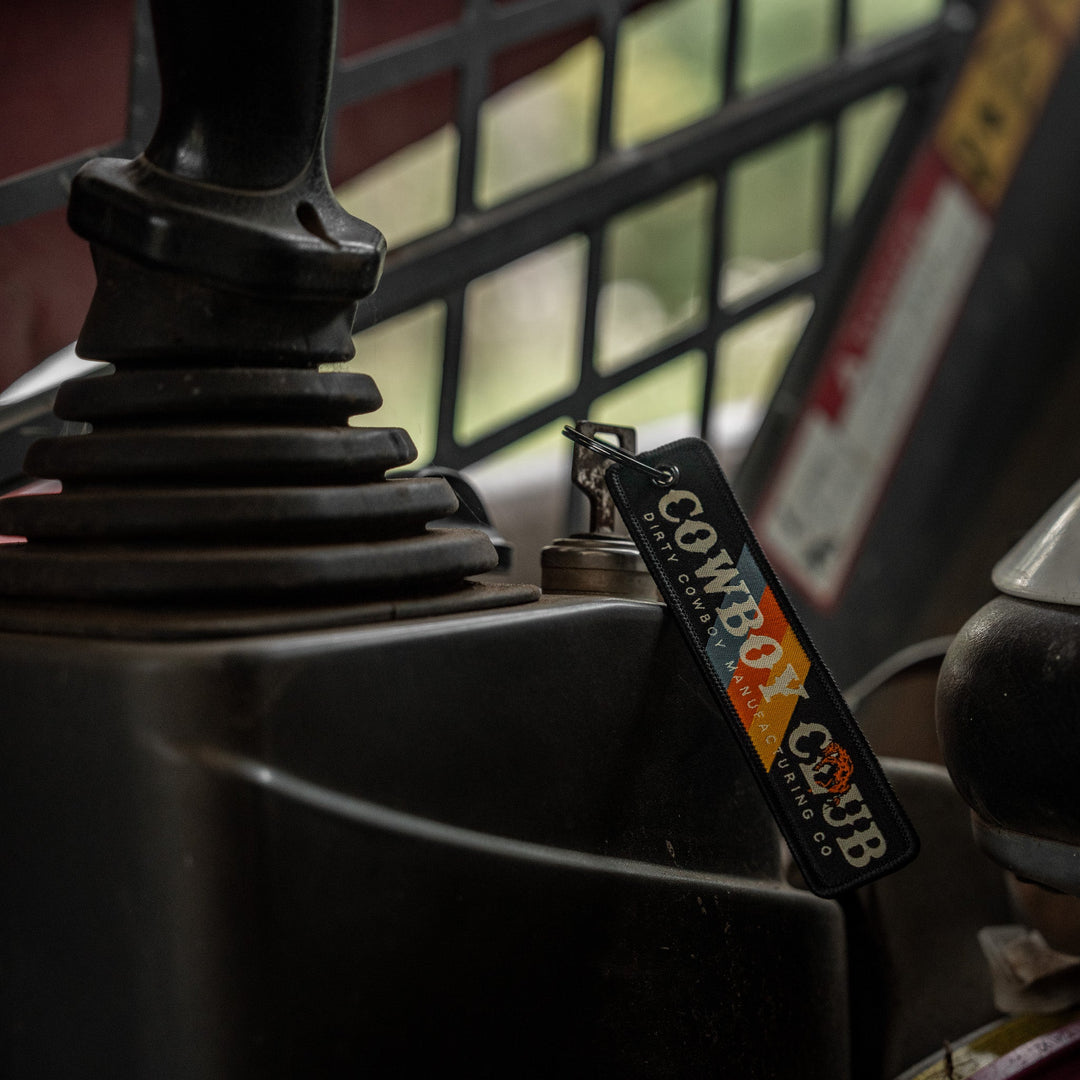 Cowboy Club Flight Tag Keychain - DIRTY COWBOY MFG