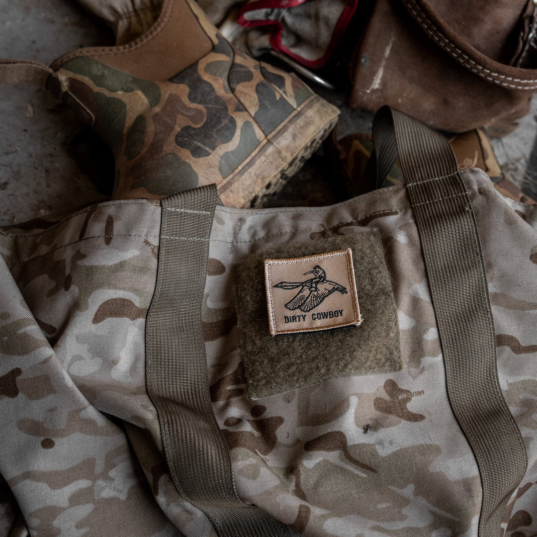 Dirty Cowboy Original Velcro Patch - DIRTY COWBOY MFG
