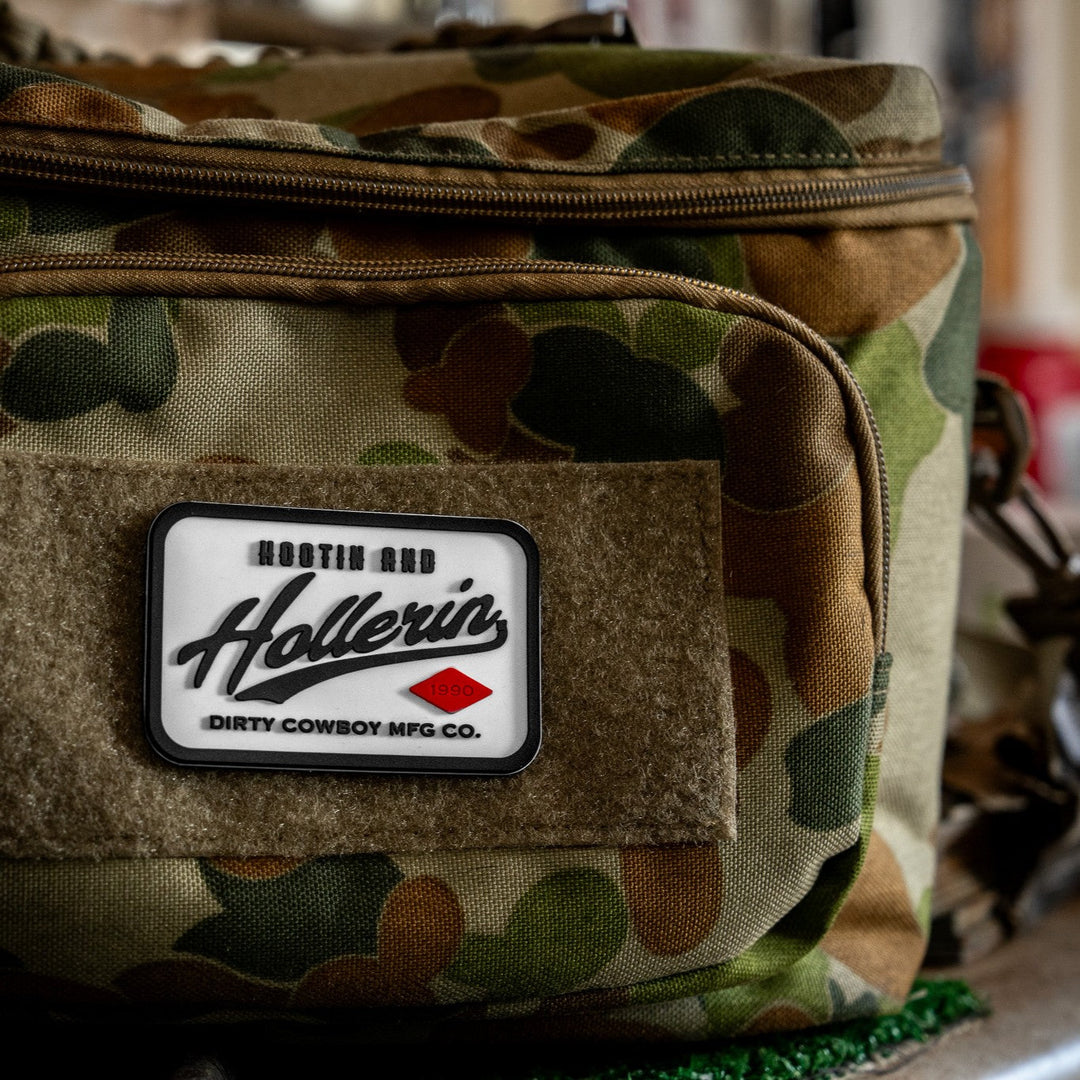 Hootin' & Hollerin' PVC Velcro Patch