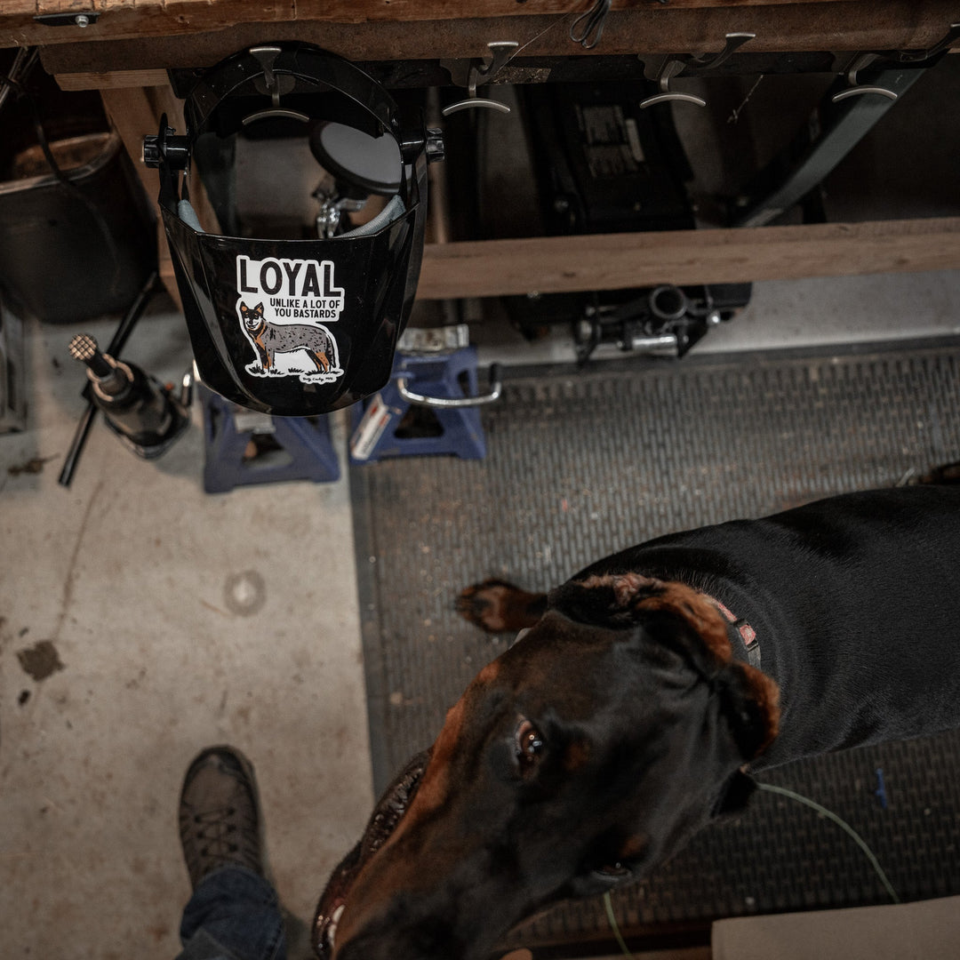 Loyal Unlike A Lot Of You Bastards Dog Decal - DIRTY COWBOY MFG