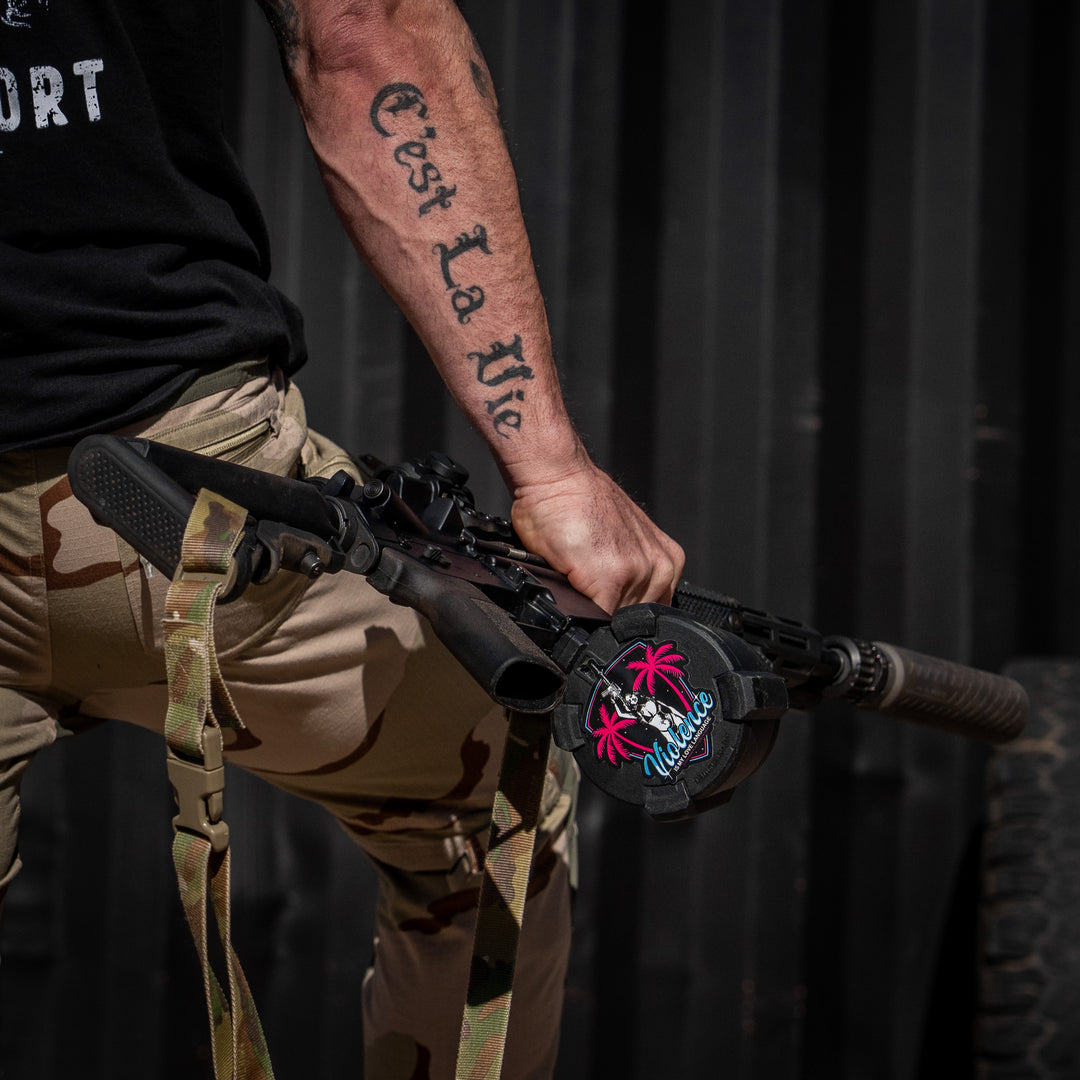 Violence Is My Love Language Decal