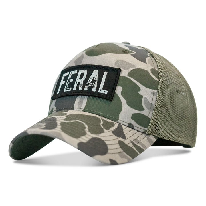 Feral Vintaged Patch Snapback Hat