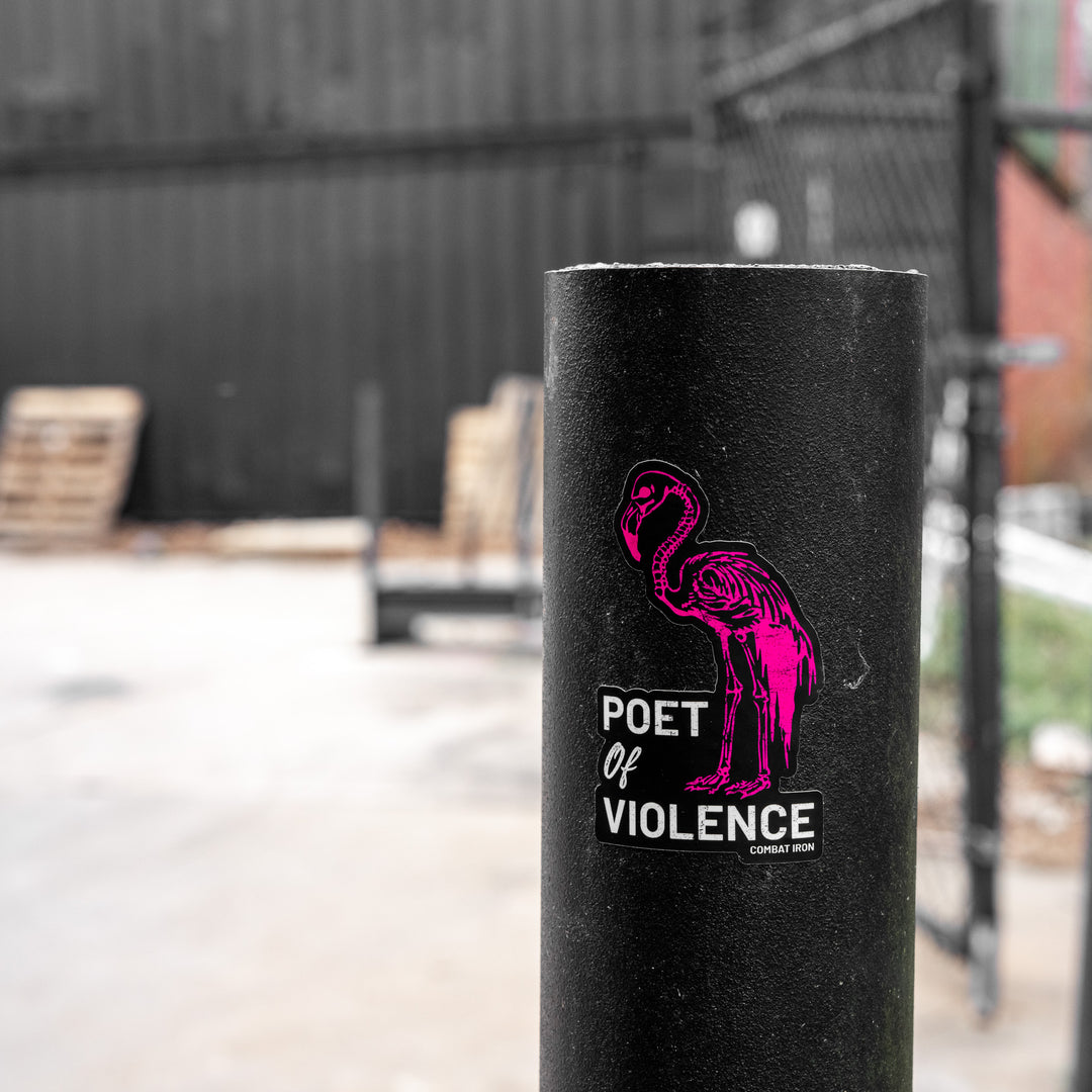Poet Of Violence Decal