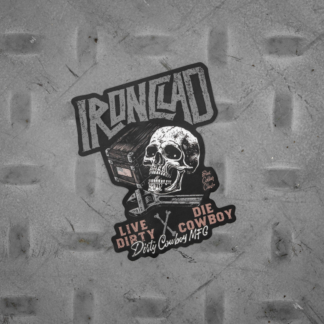 Ironclad Decal Sticker - DIRTY COWBOY MFG