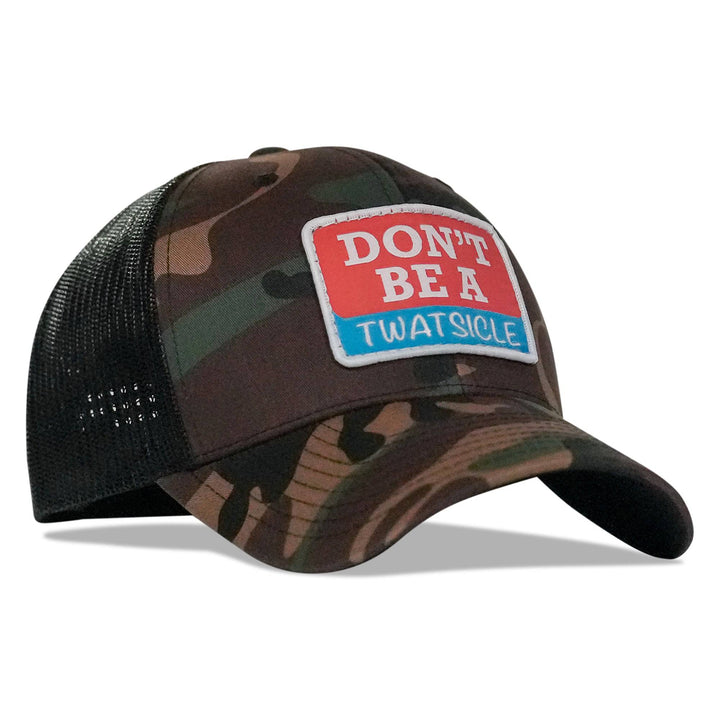 Don't Be A Twatsicle Patch Snapback Hat