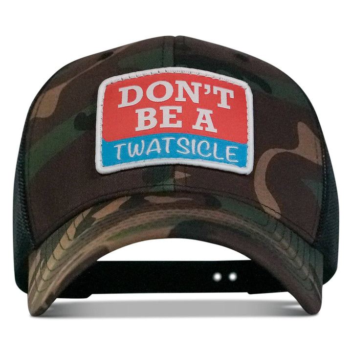 Don't Be A Twatsicle Patch Snapback Hat