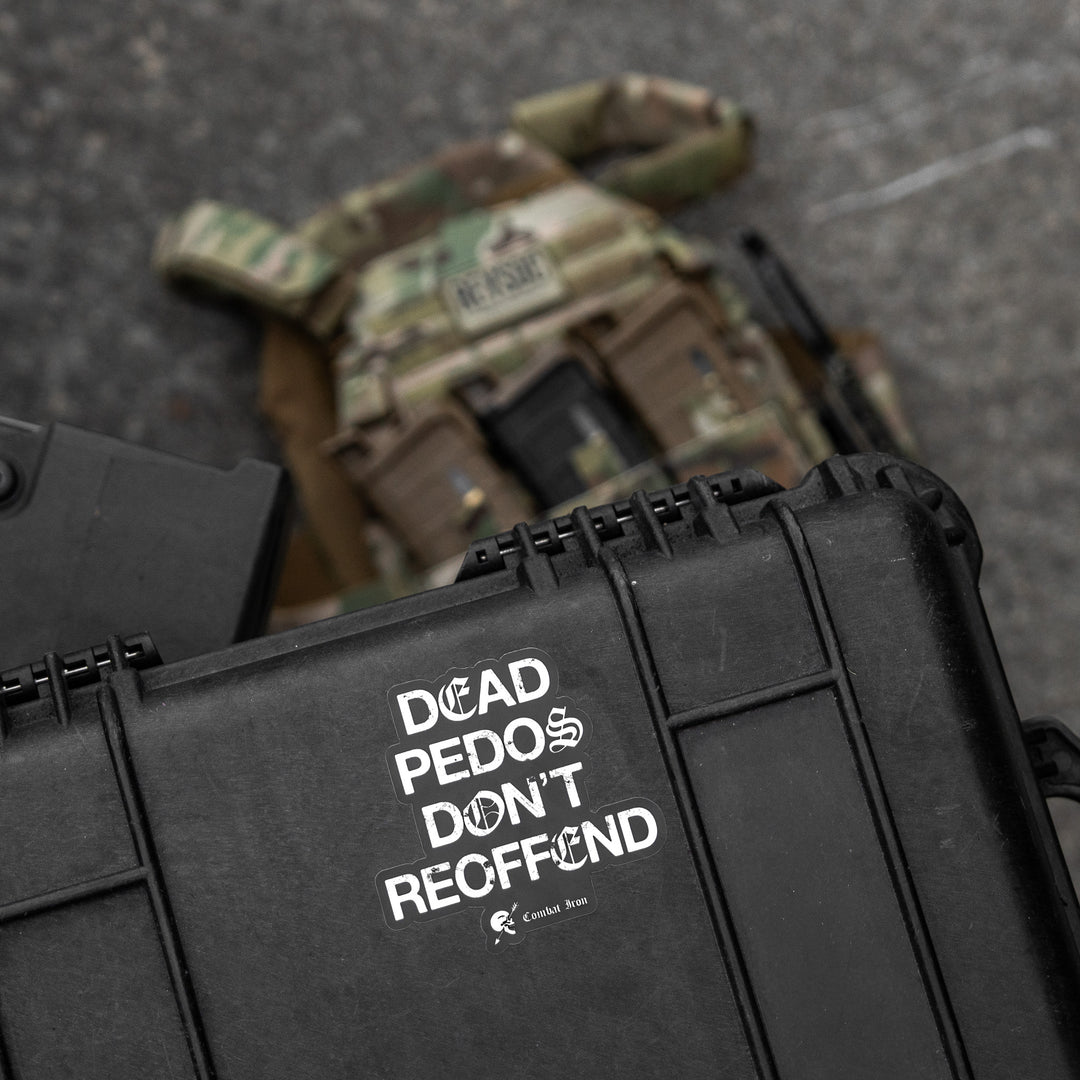 Dead Pedos Don't Reoffend Decal
