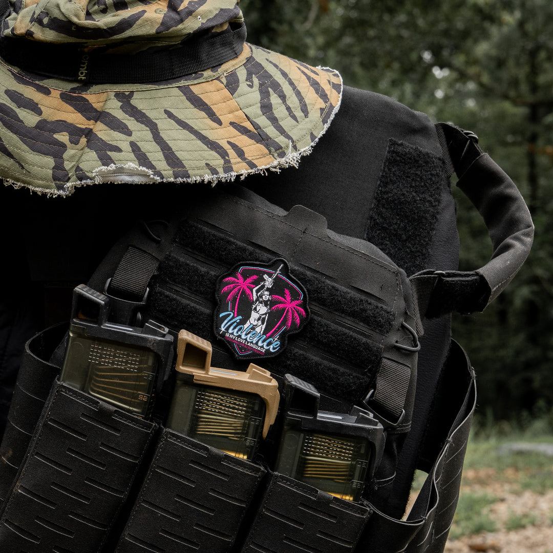 Violence Is My Love Language Velcro Patch