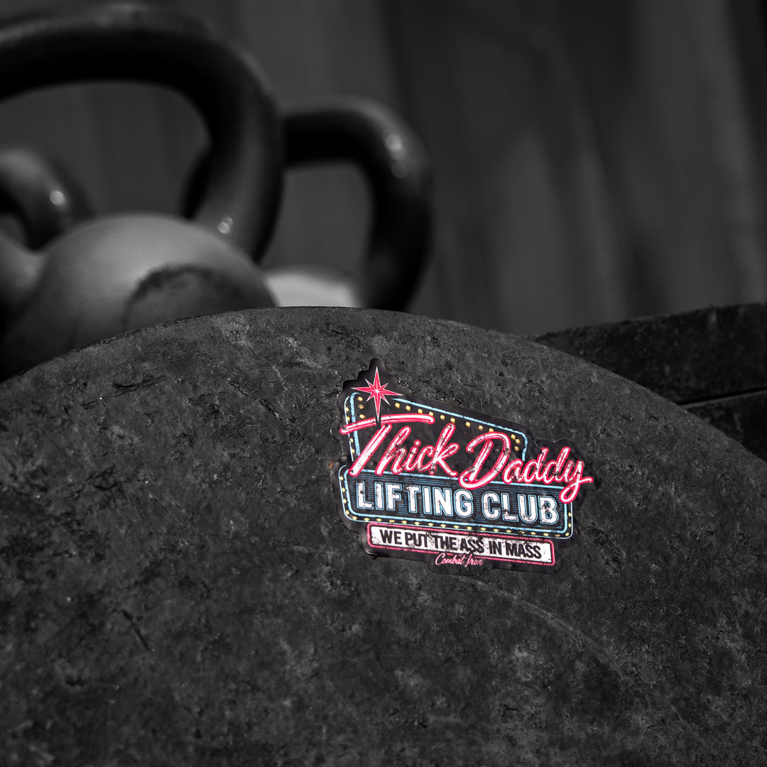Thick Daddy Lifting Club Decal