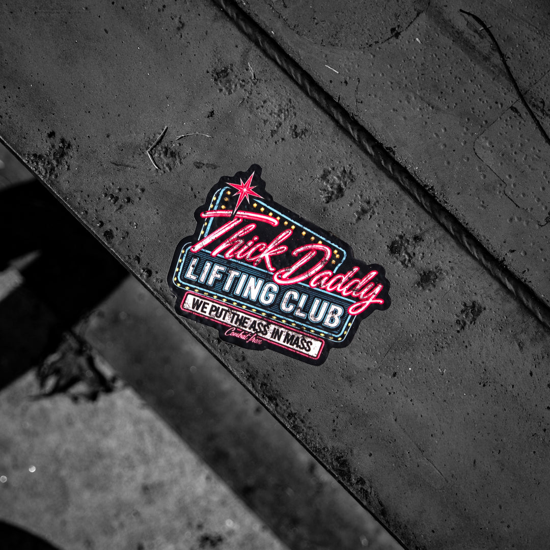 Thick Daddy Lifting Club Decal