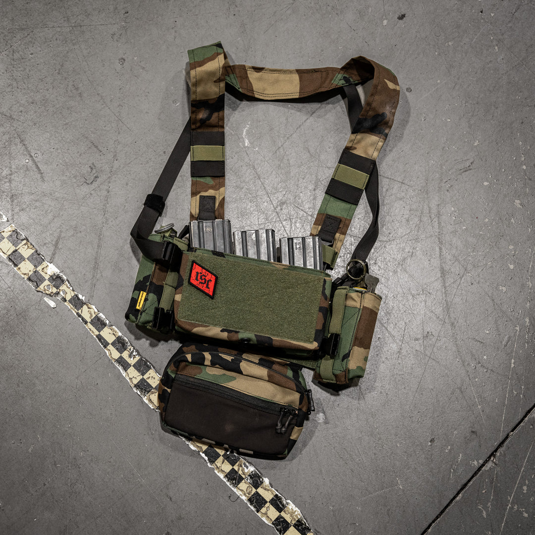 RSC Classic Red Diamond Velcro Patch