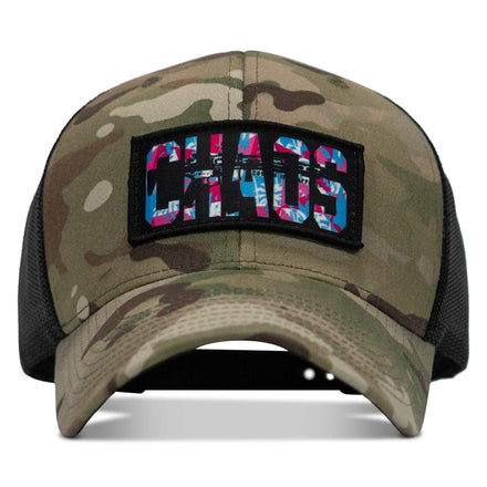 Chaos Hawaiian Patch Snapback Hat - Combat Iron Apparel Co.