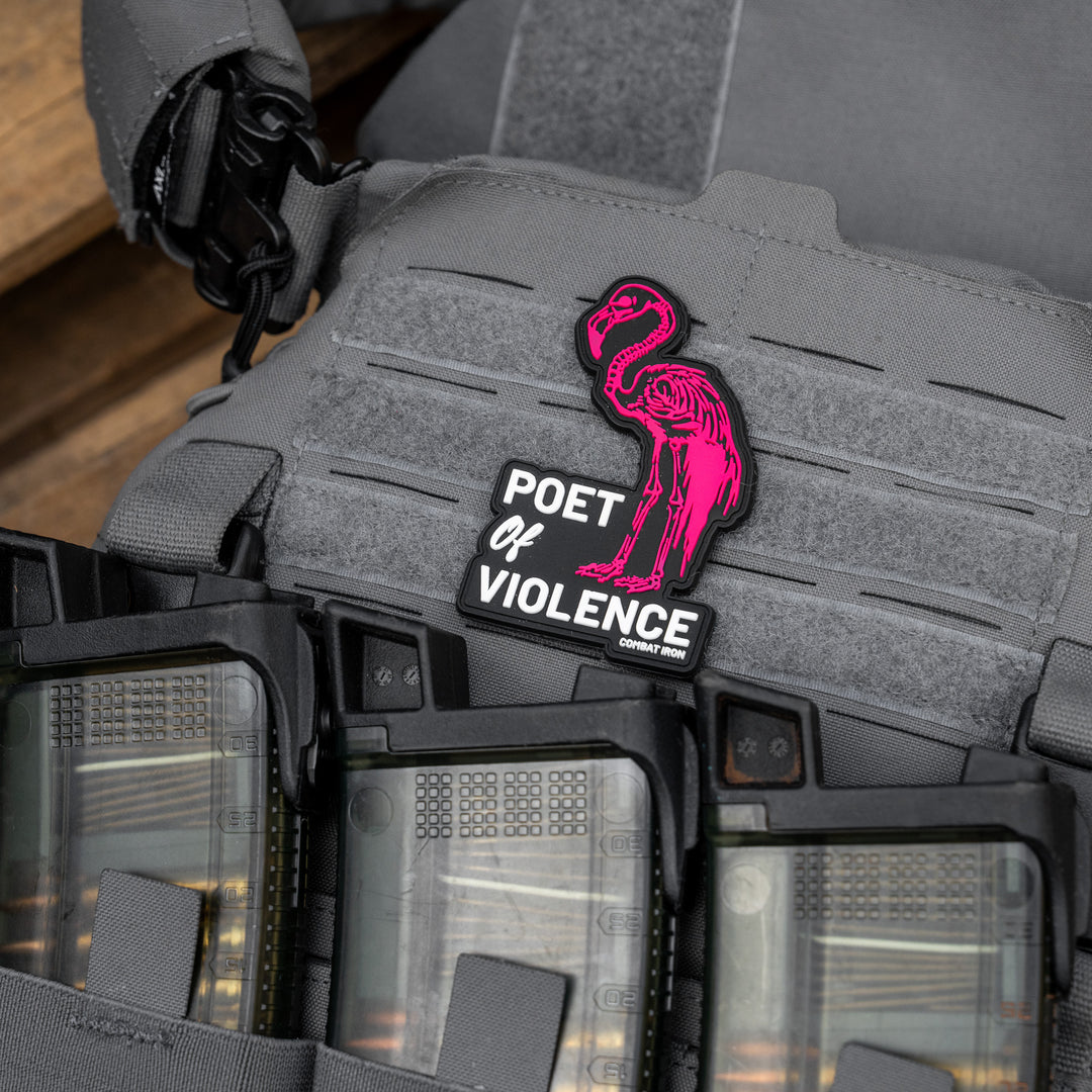 Poet Of Violence PVC Patch