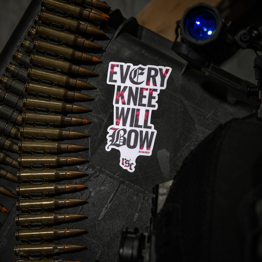 Every Knee Will Bow Decal