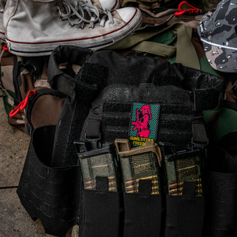 Guns, Titties, Freedom Retro PVC Patch
