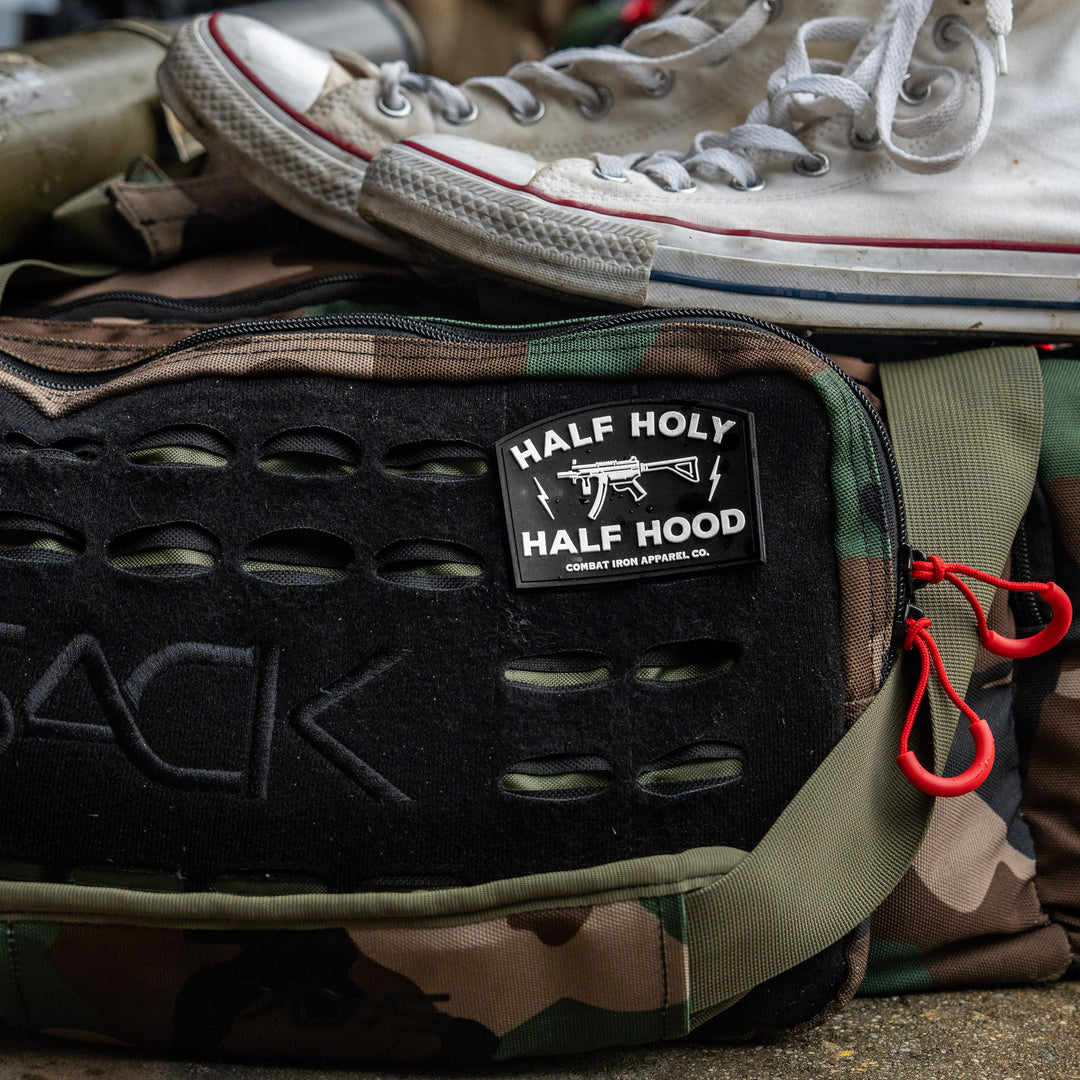Half Holy Half Hood PVC Patch